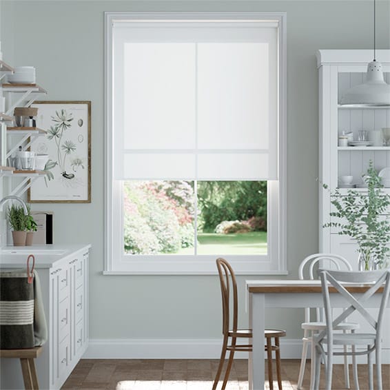 Aura Simply White Roller Blind