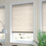 Chalfont Natural Grey Roman Blind