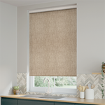 Thermal Luxe Dimout Biscuit Roller Blind