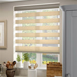 Enjoy Luxe Gold Zebra Roller Blind