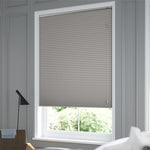 DuoShade Slate Grey Pleated Blind