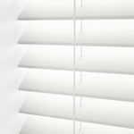 Pristine White Timber Style Venetian Blind - 63mm Slat