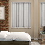 Oasis Blackout Concrete Vertical Blind - 127mm Slat