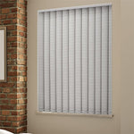 Oasis Blackout Concrete Vertical Blind - 127mm Slat