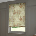 Slender Forest Velvet Autumn Roman Blind